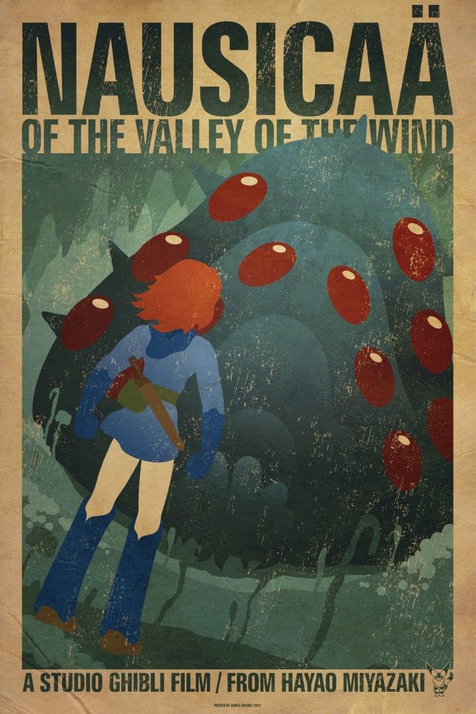 Nausicaä Anime Theatrical Release Flyer 風の谷のナウシカ映画チラシ Eng Trans : r/Nausicaa