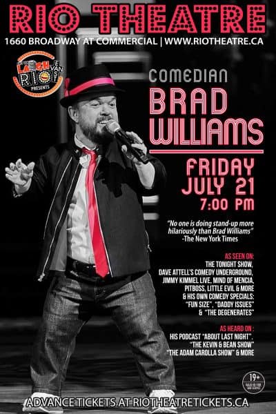 Brad Williams LIVE!