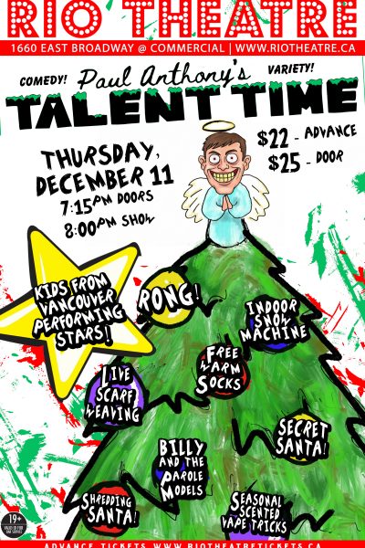 Paul Anthony’s Talent Time: Christmas Special
