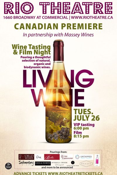 Living Wine: Wine Tasting & Film Night