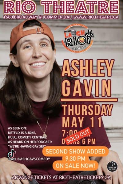 Ashley Gavin LIVE!