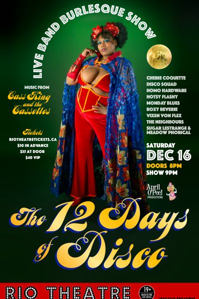 The 12 Days of Disco: Live Band Burlesque