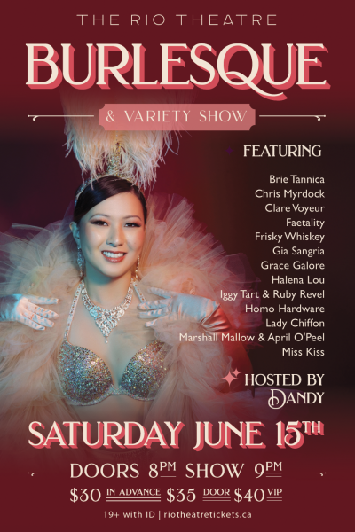 The Rio Theatre Burlesque & Variety Show