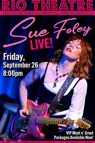 Sue Foley LIVE!