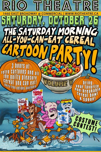 The Saturday Morning All-You-Can-Eat Cereal Halloween Party