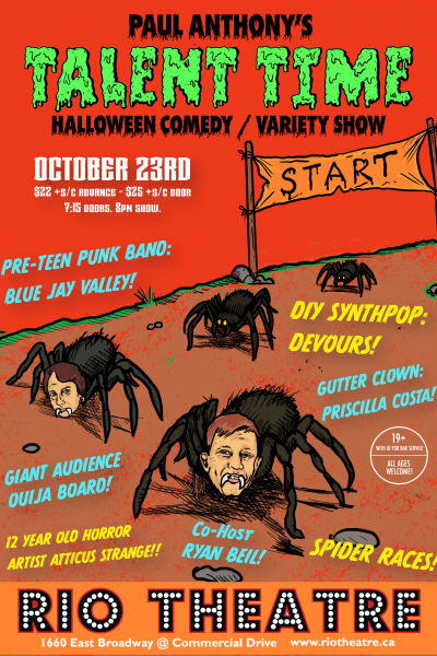 Paul Anthony’s Talent Time: Halloween Special