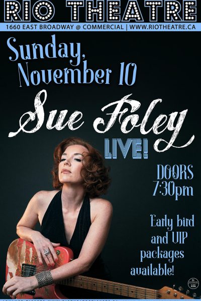 Sue Foley LIVE