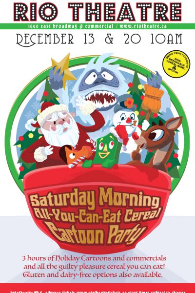 The Saturday Morning All-You-Can-Eat Cereal Cartoon Party: Christmas Edition