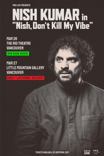 Nish Kumar: Nish, Don’t Kill My Vibe