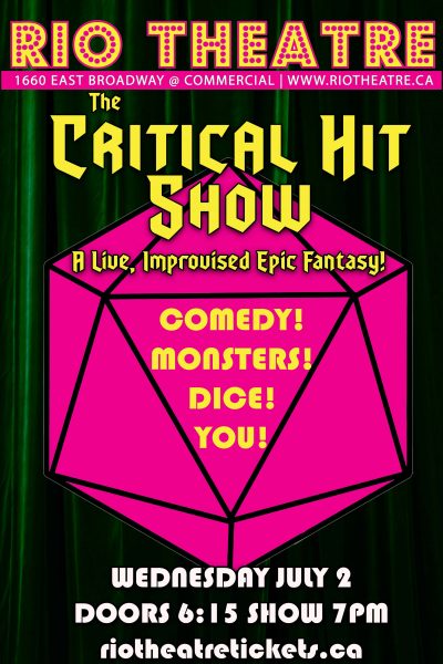 The Critical Hit Show: A #DNDLive Improvised Epic Fantasy