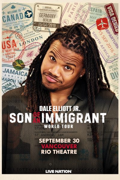 Dale Elliott Jr.: Song of an Immigrant World Tour