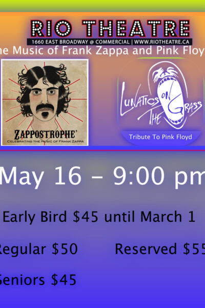 The Music of Frank Zappa & Pink Floyd