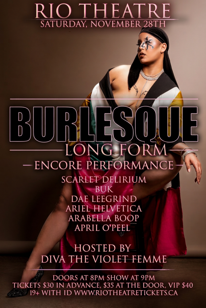 Burlesque Long Form: Encore Edition!