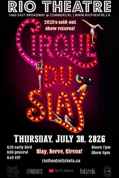 Cirque Du Slay – A Queer Circus Spectacle