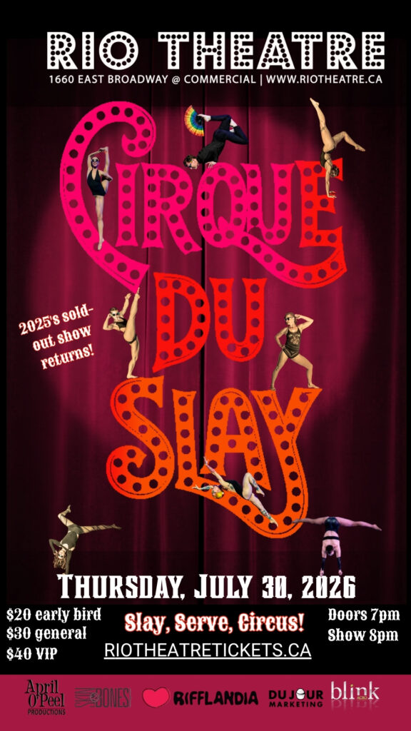Cirque Du Slay – A Queer Circus Spectacle