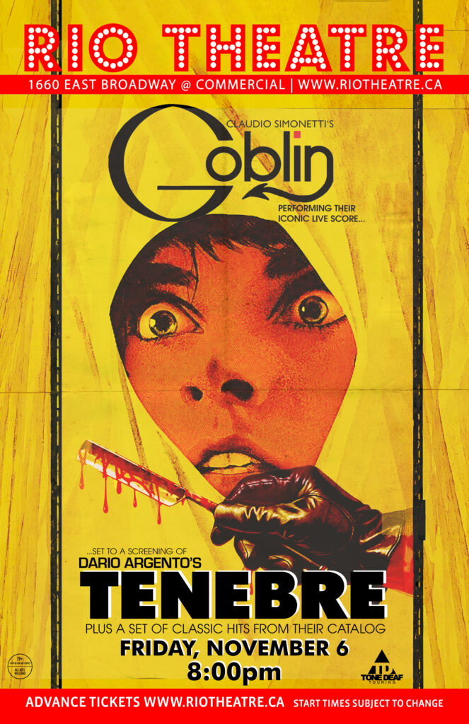 Claudio Simonetti’s Goblin Performs TENEBRE